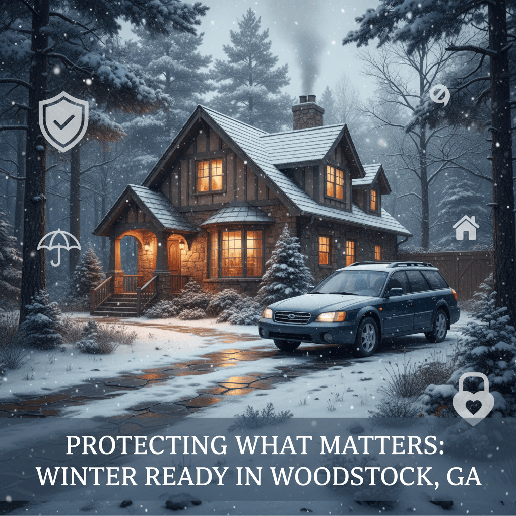 Winter Insurance Preparedness: Protecting Woodstock & Galveston Homes